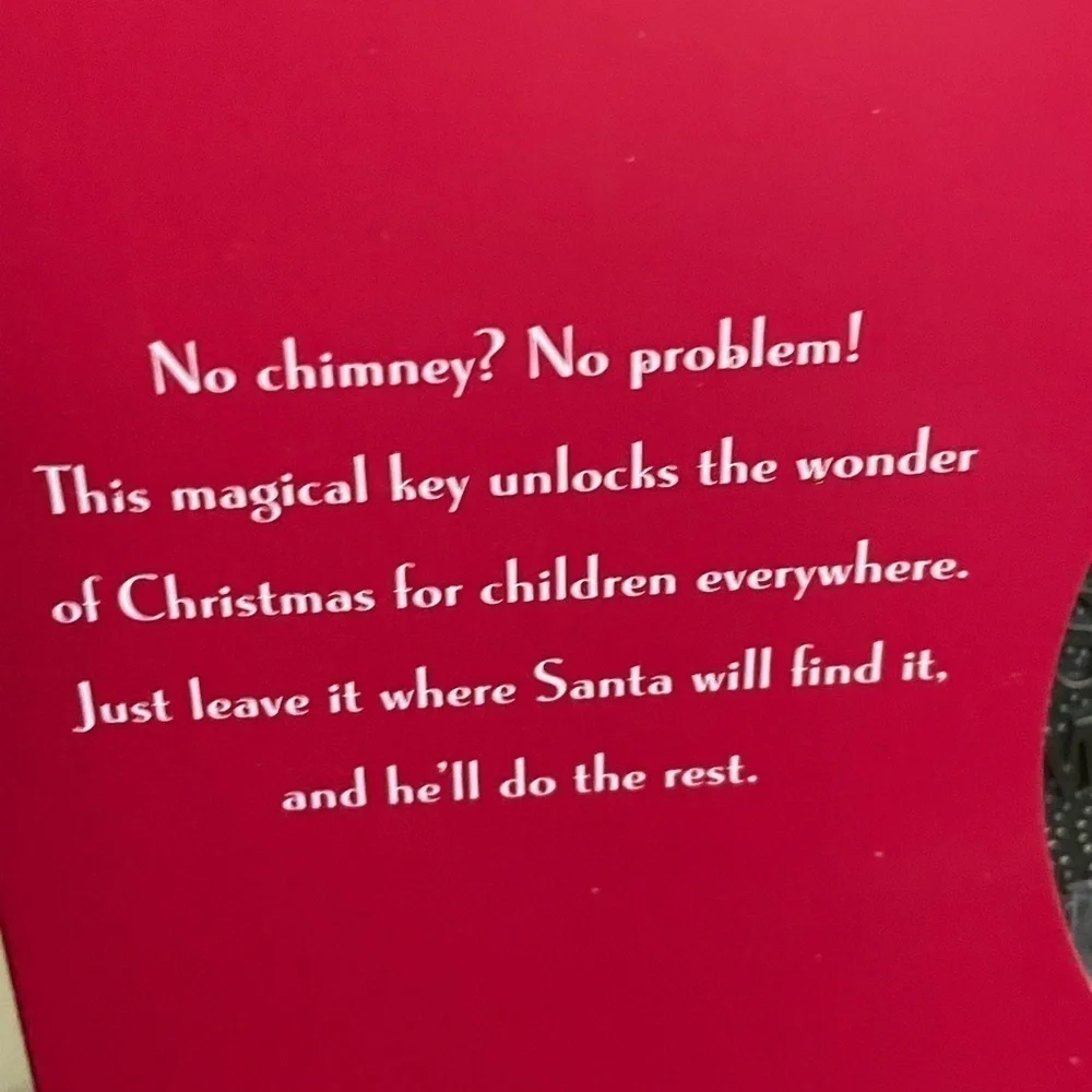 Hallmark Santa’s Christmas Magical Magic Key for Homes Without Chimney